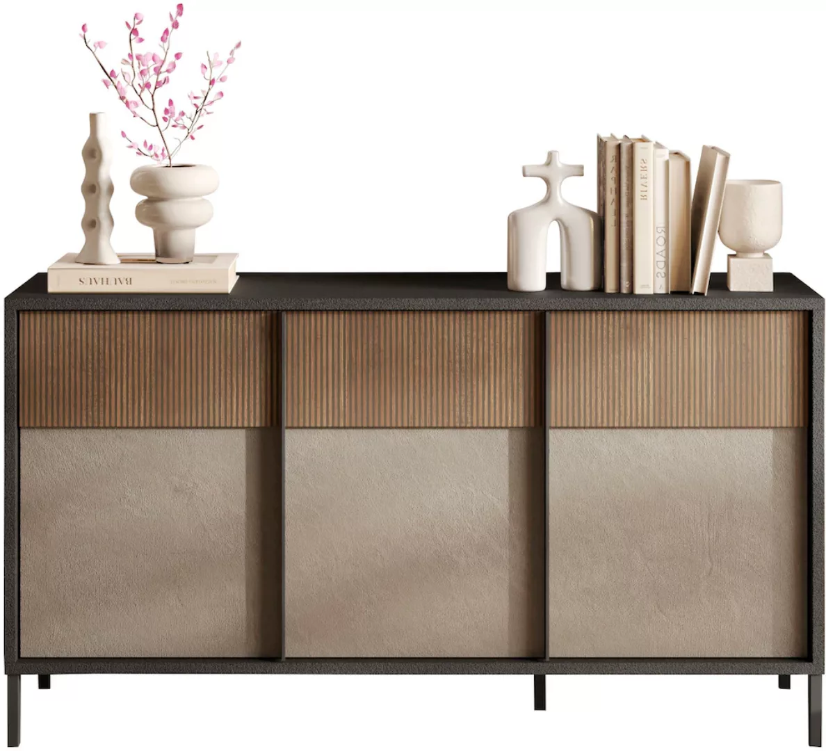 INOSIGN Sideboard "Everest Breite 156 cm, Kommode mit 3 Türen", Anrichte, S günstig online kaufen