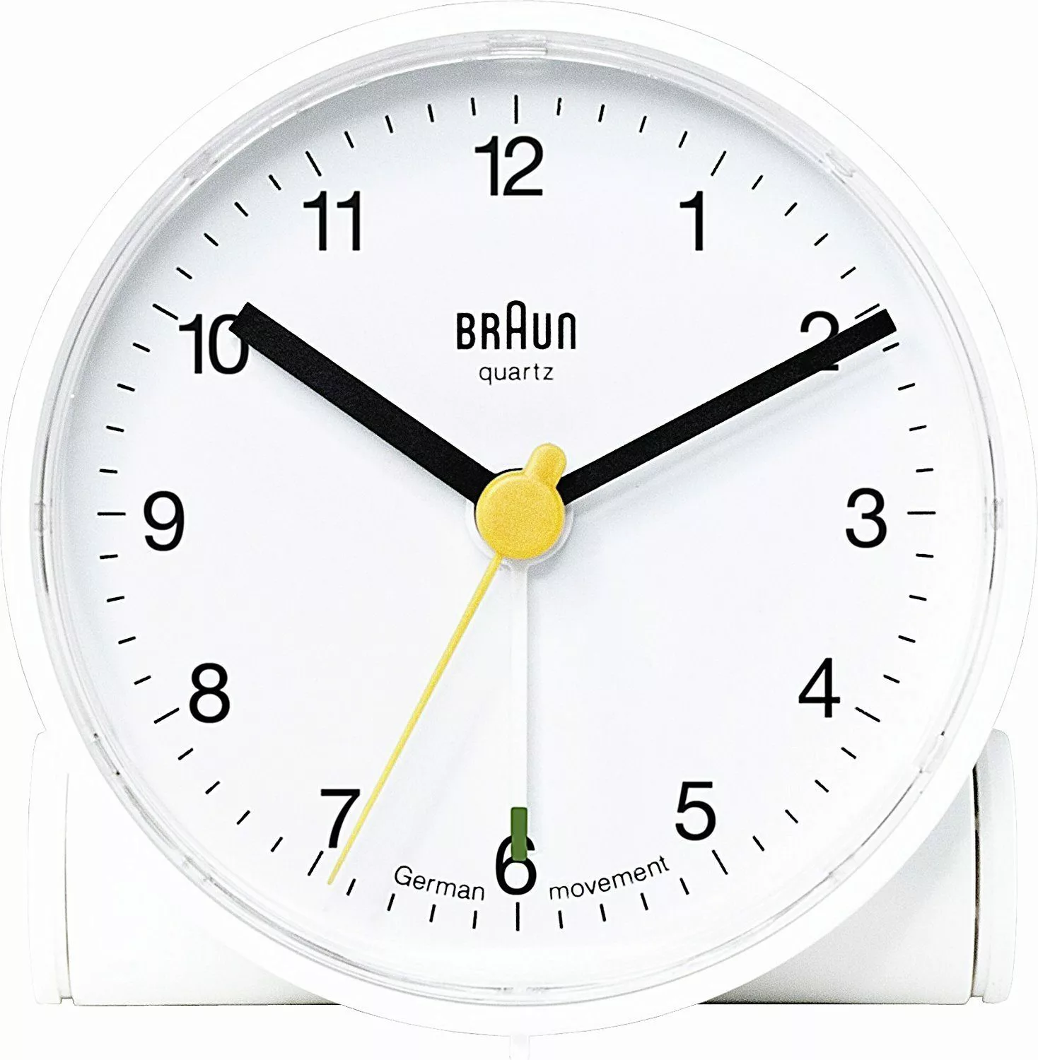 Braun Wecker BNC001 Quarzwecker analog weiß günstig online kaufen