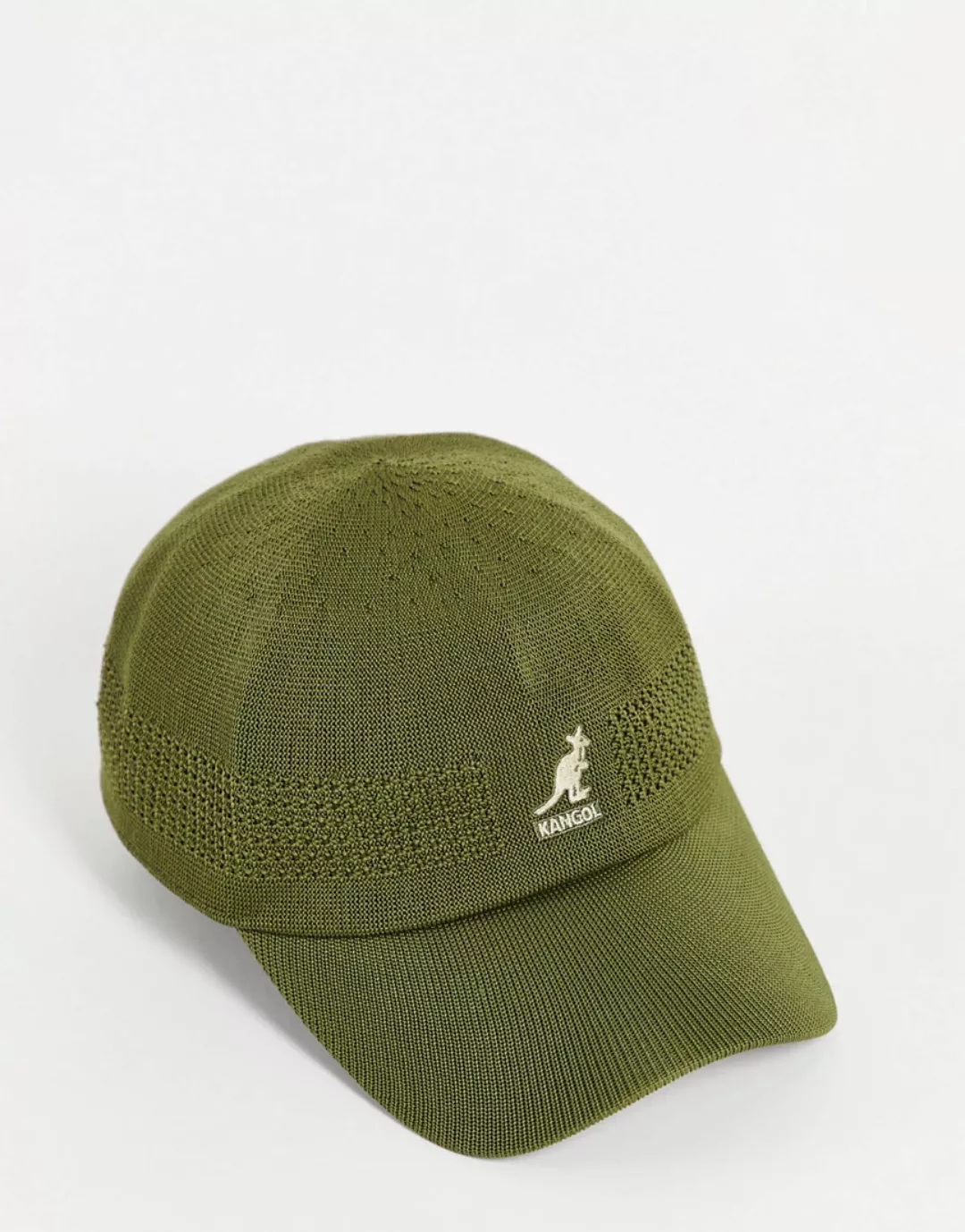 Kangol – Tropic – Baseballkappe in Khaki-Grün günstig online kaufen