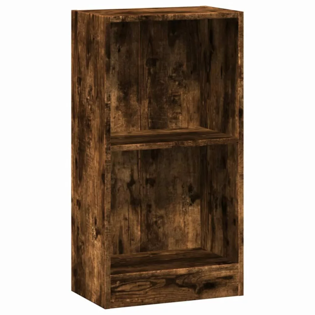 vidaXL Bücherregal Bücherregal Räuchereiche 40x24x76 cm günstig online kaufen