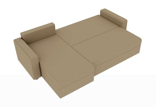 Ecksofa Amara, L-Form, Eckcouch, Sofa, Sitzkomfort, mit Bettfunktion, mit B günstig online kaufen