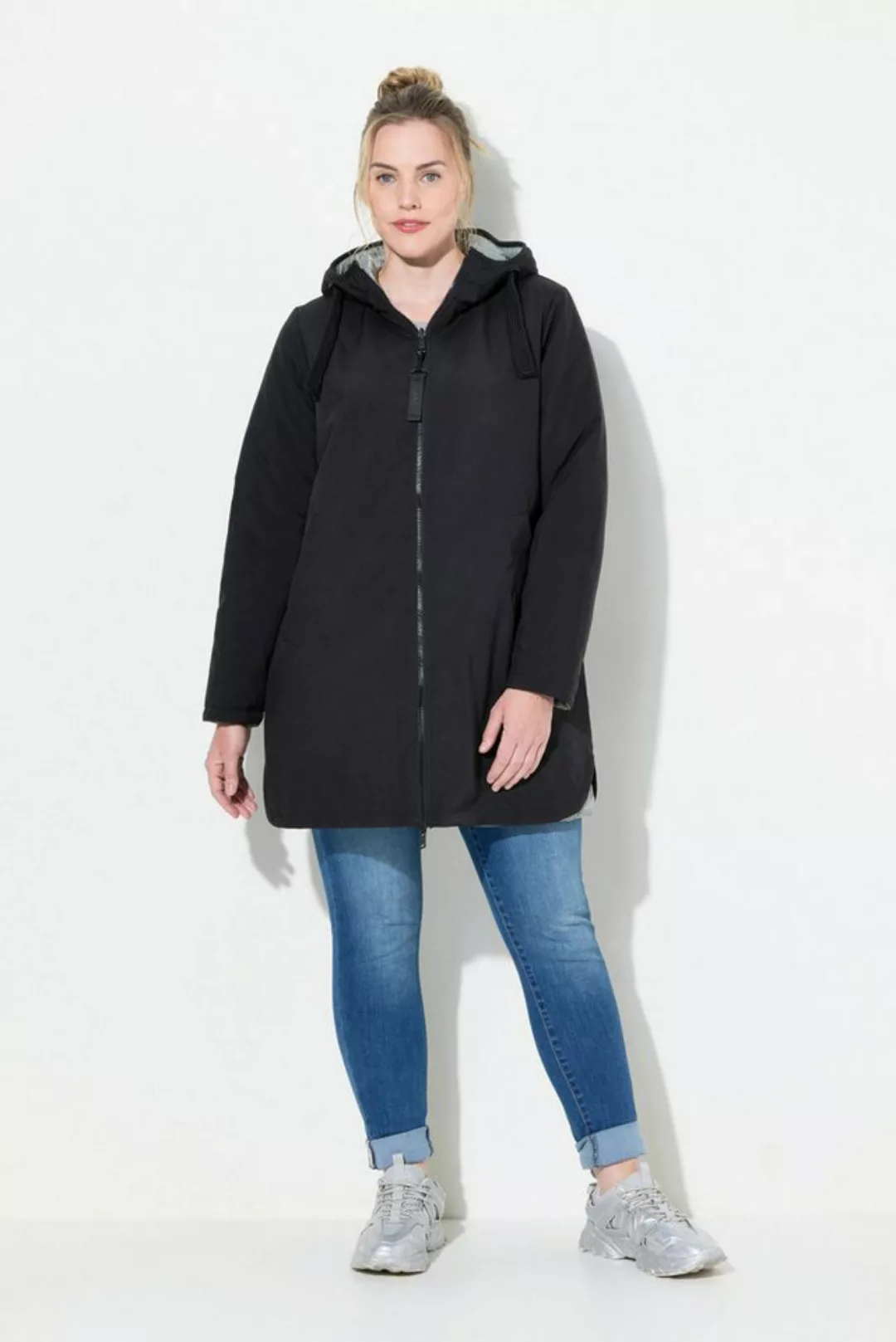 Laurasøn Softshelljacke Wendejacke aus Softshell wasserabweisend Kapuze günstig online kaufen