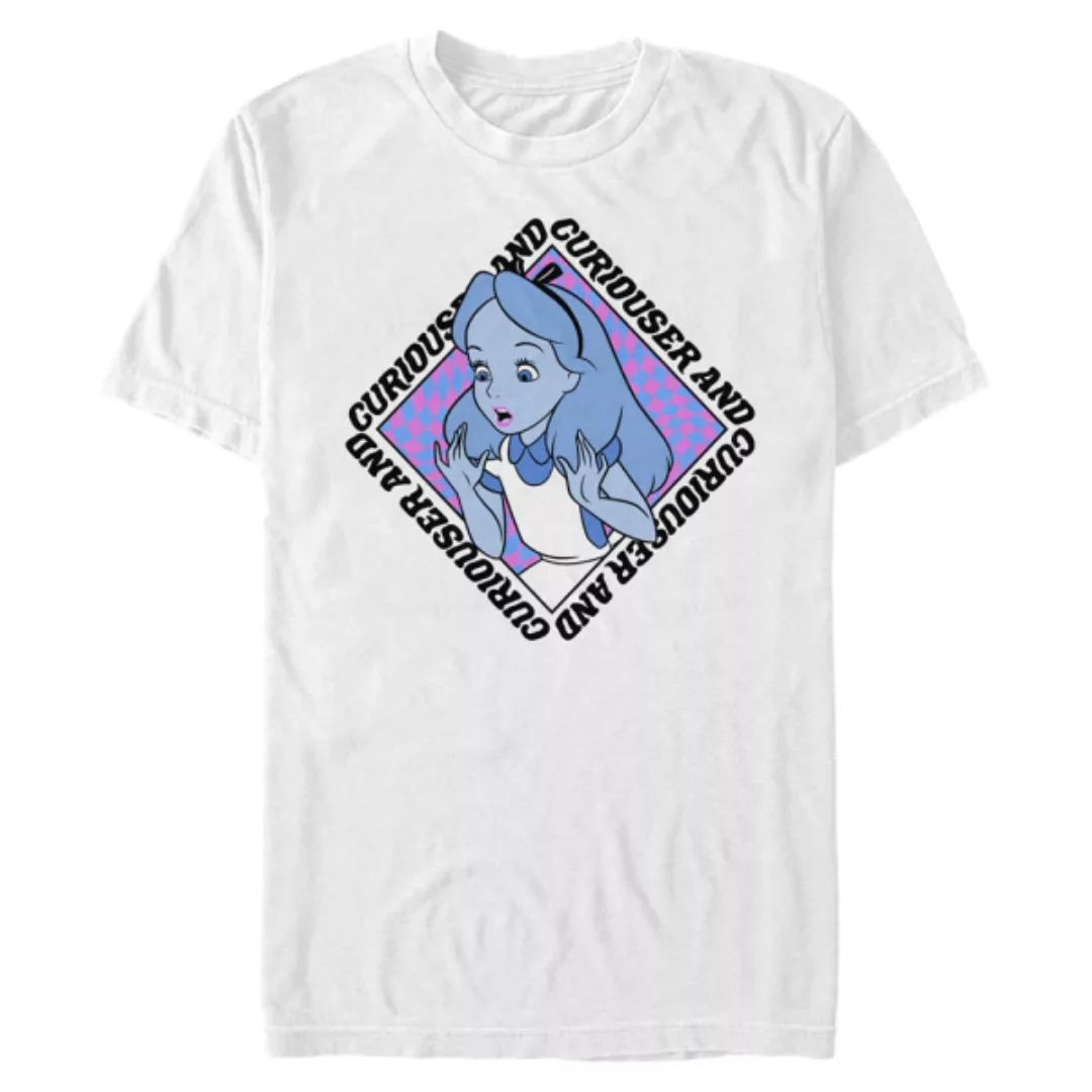 Disney - Alice im Wunderland - Alice Face - Männer T-Shirt günstig online kaufen