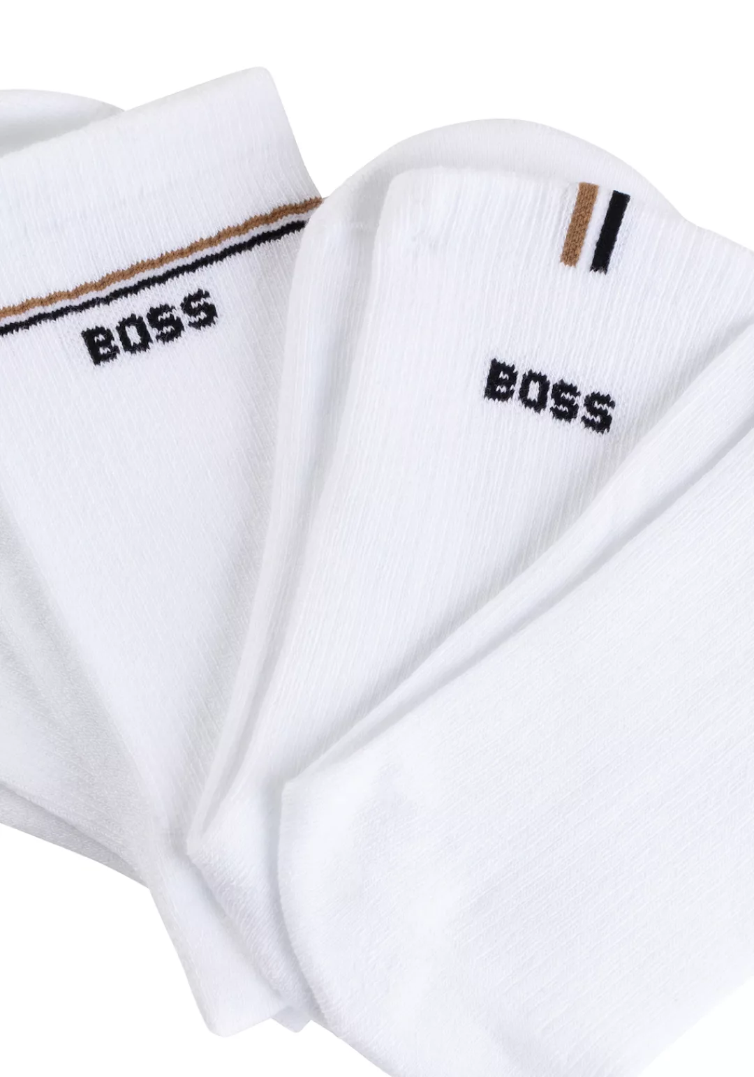 BOSS Socken "2P QS Iconic CC W", (Packung, 2 Paar, 2er), mit BOSS-Logoschri günstig online kaufen