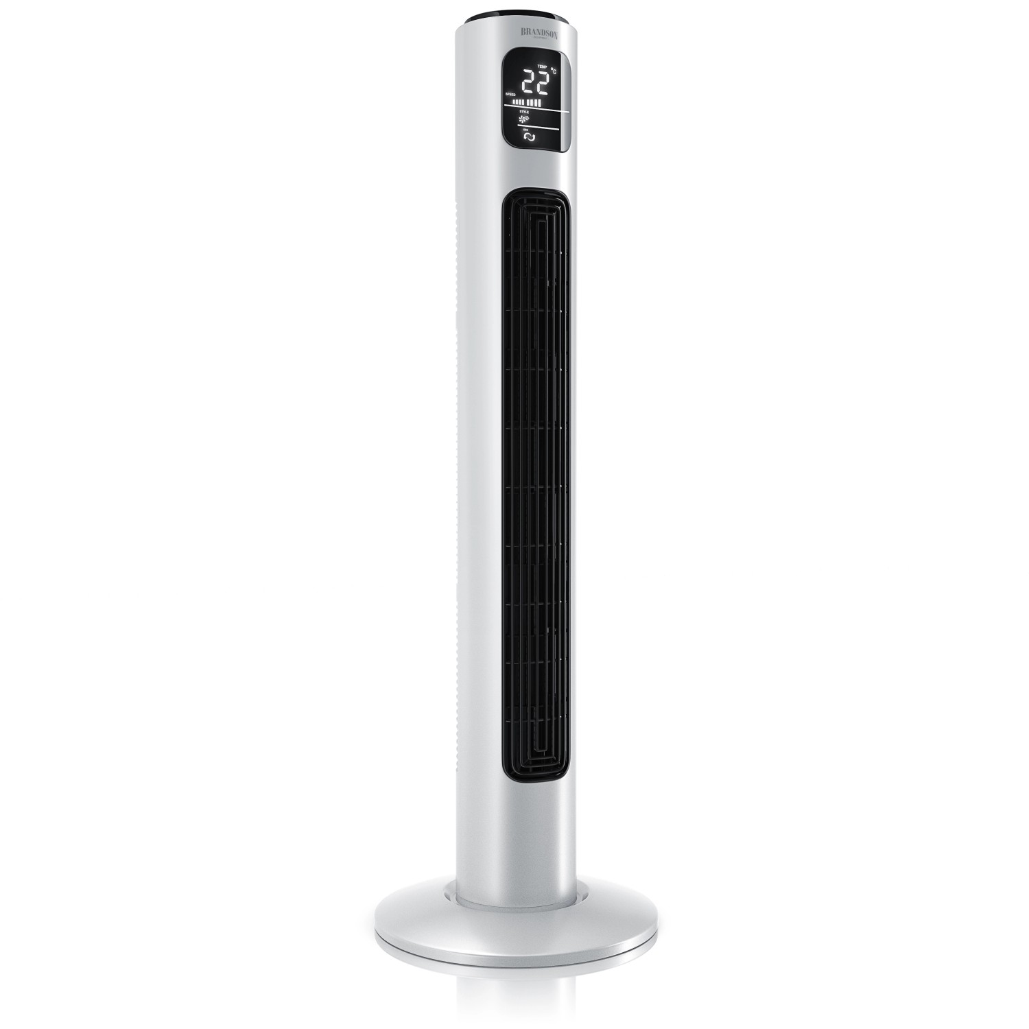 Brandson Turmventilator 96cm Fernbedienung Oszillation 60 Grad 3 Leistungss günstig online kaufen