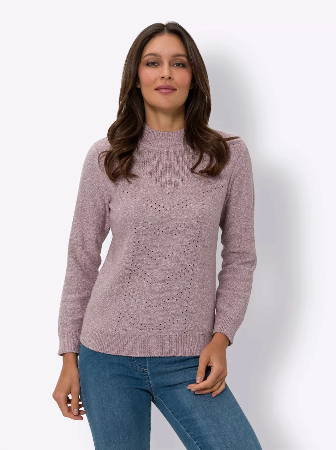 Classic Basics Strickpullover "Stehkragen-Pullover" günstig online kaufen