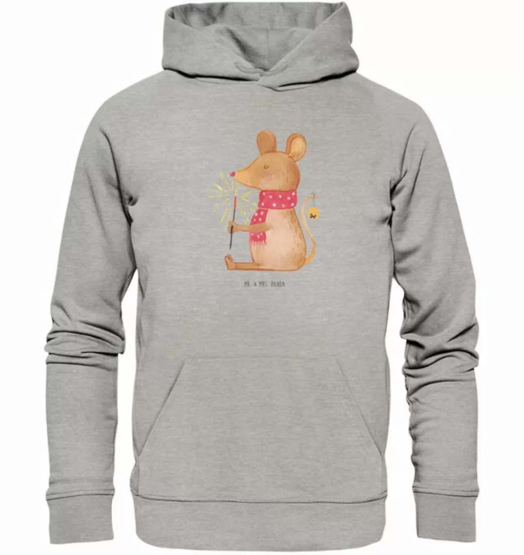 Mr. & Mrs. Panda Hoodie Maus Weihnachten Größe XL - Heather Grey - Geschenk günstig online kaufen