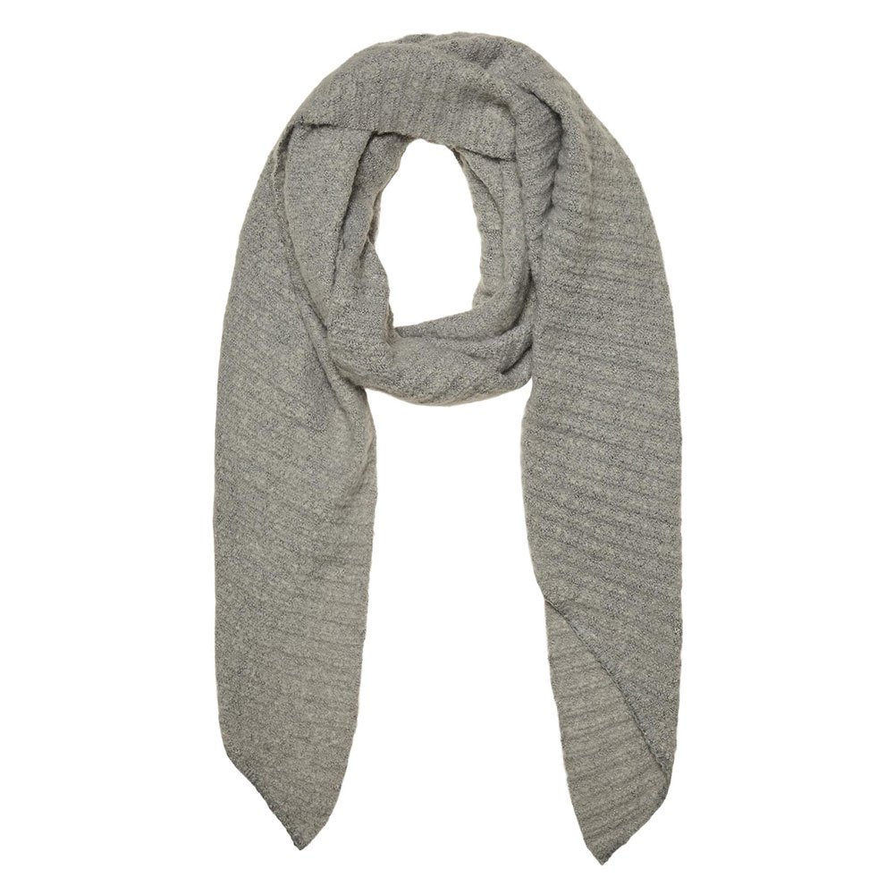 Vero Moda Anna Long Structure Schal One Size Light Grey Melange günstig online kaufen