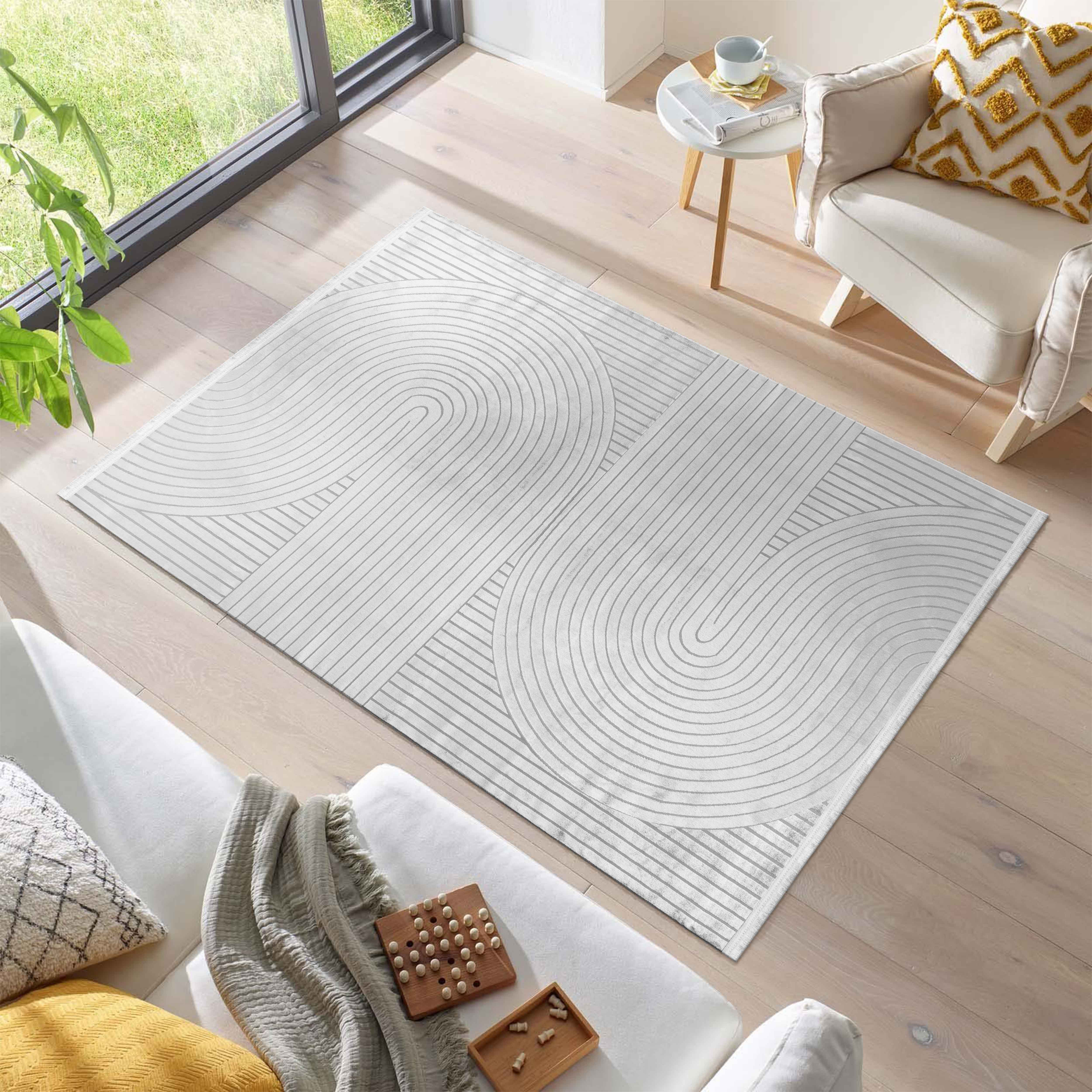 Ayyildiz Teppiche Teppich »STYLE 8902«, rechteckig, pflegeleicht und schmut günstig online kaufen