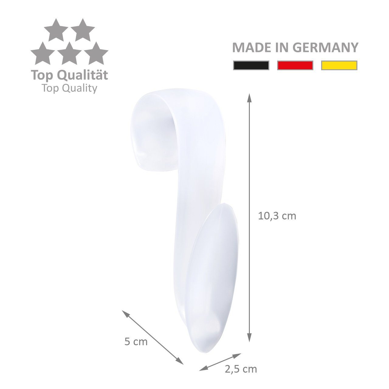 Wellgro Kleiderhaken 3x WELLGRO Rundheizkörperhaken - günstig online kaufen