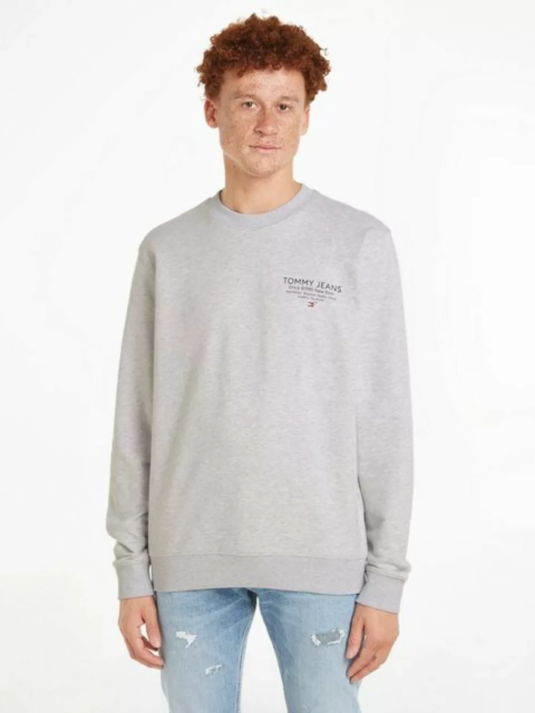 Tommy Jeans Sweatshirt TJM REG ESSENTIAL GRAPHIC CREW mit Tommy Jeans Aufdr günstig online kaufen