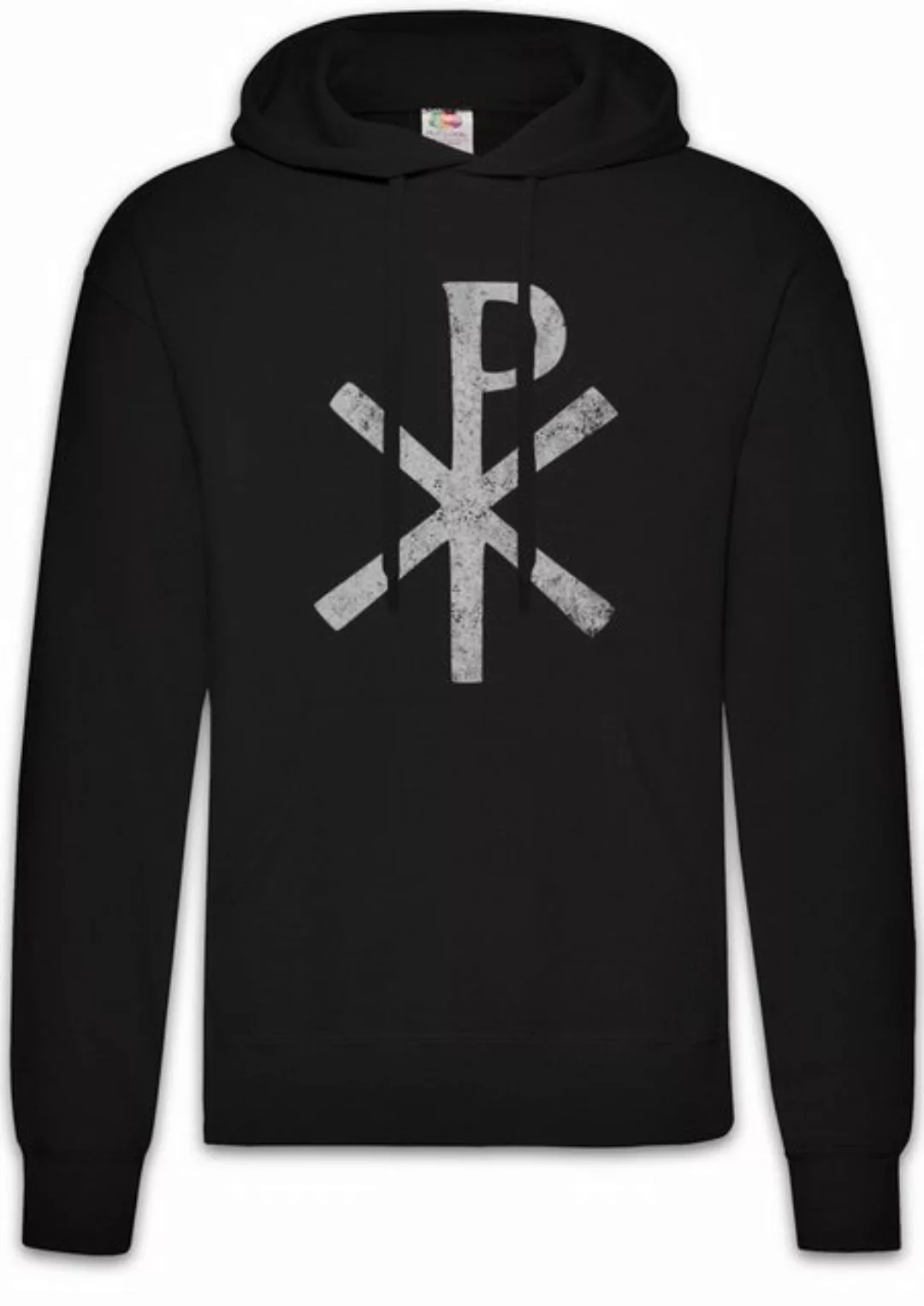 Urban Backwoods Hoodie Chi Rho Symbol Herren Hoodie Christusmonogramm Konst günstig online kaufen