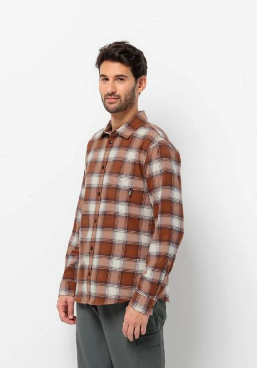 Jack Wolfskin Flanellhemd WANDERWEG SHIRT M günstig online kaufen