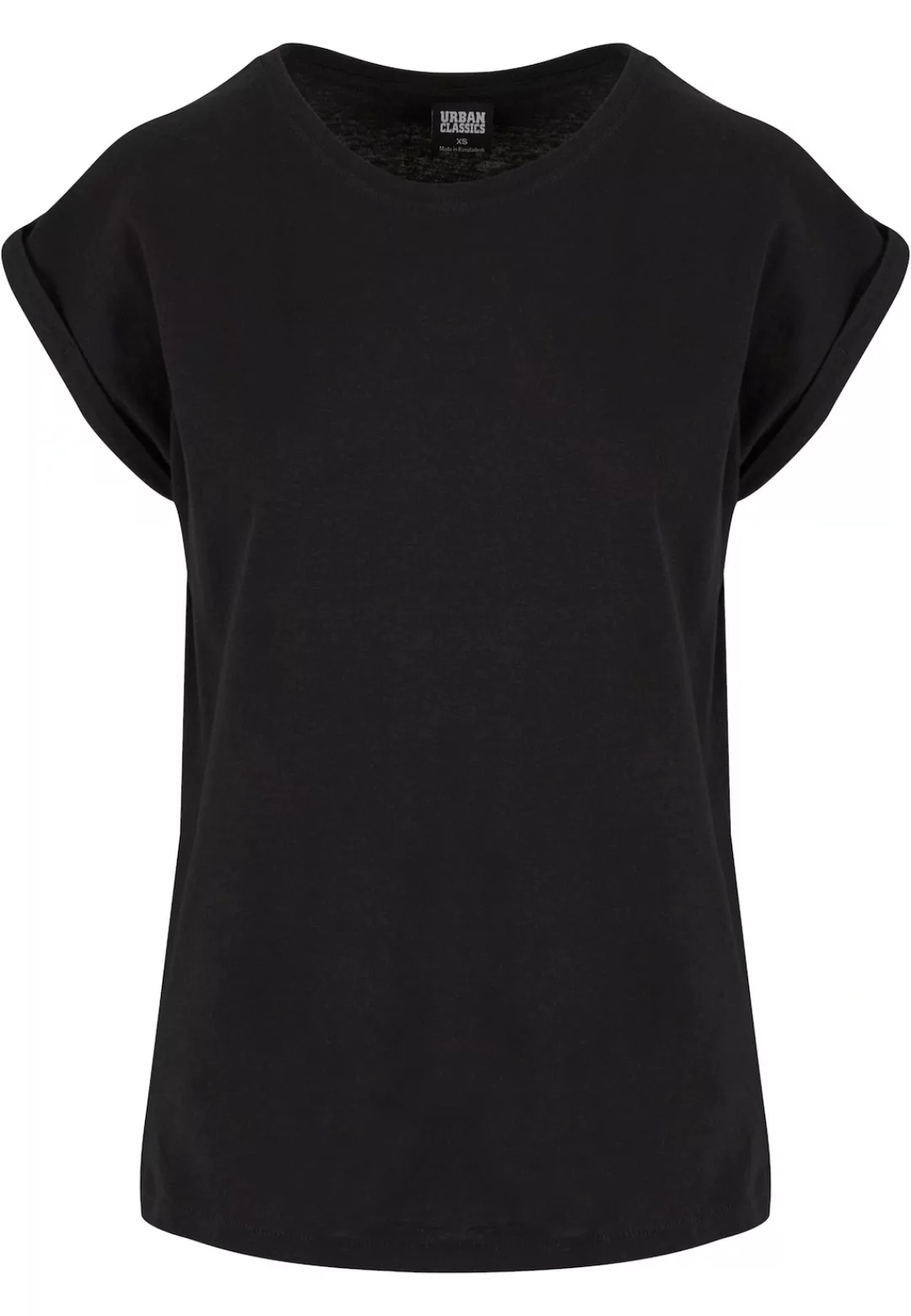 URBAN CLASSICS Kurzarmshirt "Urban Classics Damen Ladies Extended Shoulder günstig online kaufen