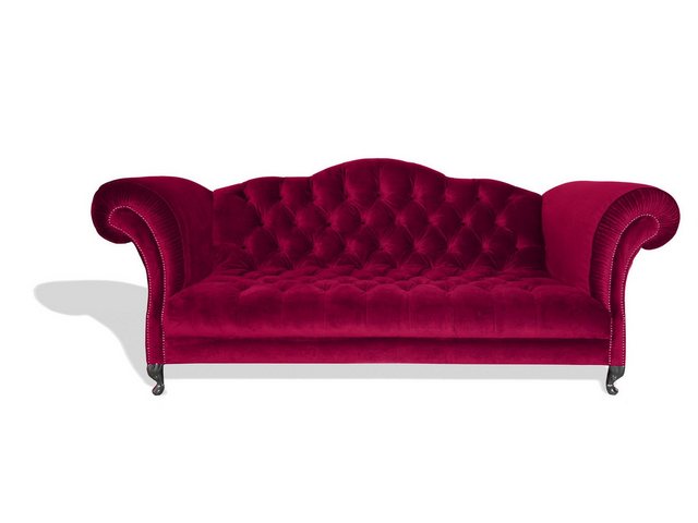 Xlmoebel Sofa Chesterfield Sofa mit 3 Sitzplätzen, Polster-Designer-Couch, günstig online kaufen