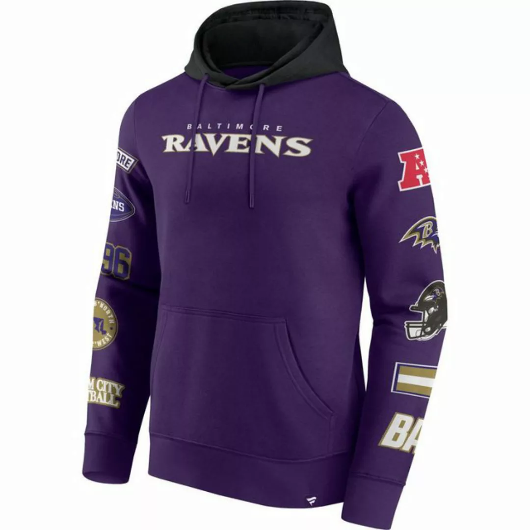 Fanatics Kapuzenpullover Baltimore Ravens NFL Sleeve Prints günstig online kaufen