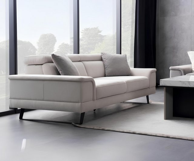 JVmoebel Sofa Sofa 2 Sitzer 2er Sofa Couch Doppelsofa Polsterung mit Armleh günstig online kaufen