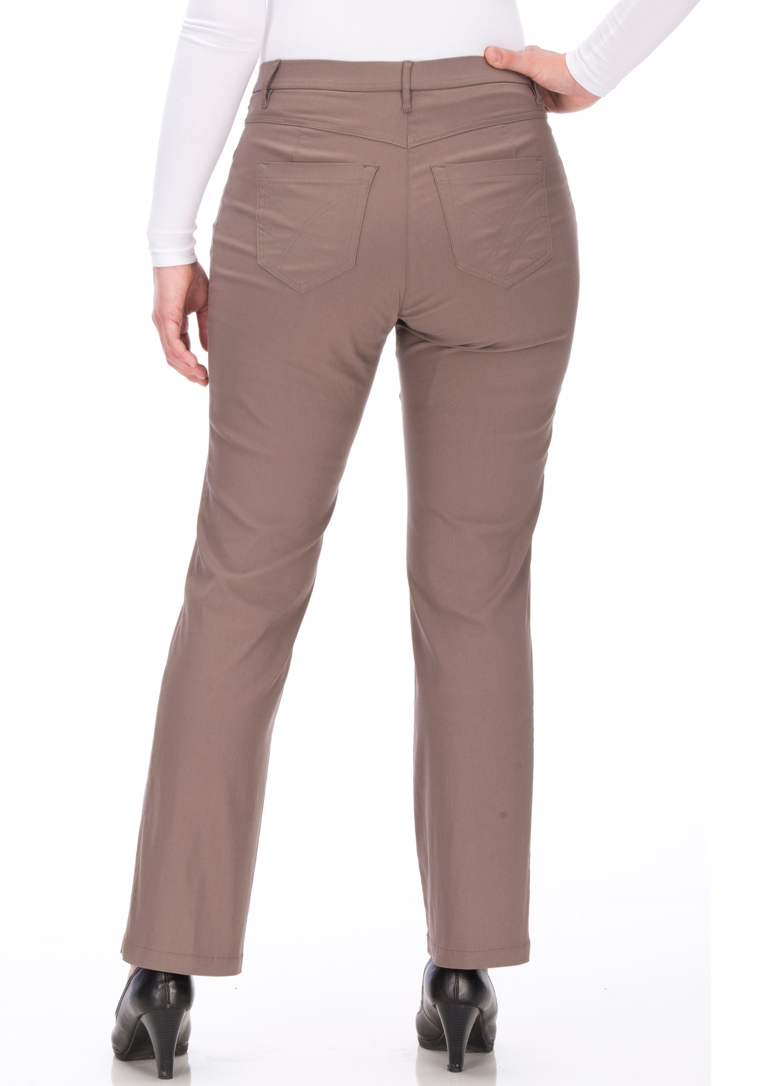 KjBRAND 5-Pocket-Hose Betty Bengaline in bequemer günstig online kaufen