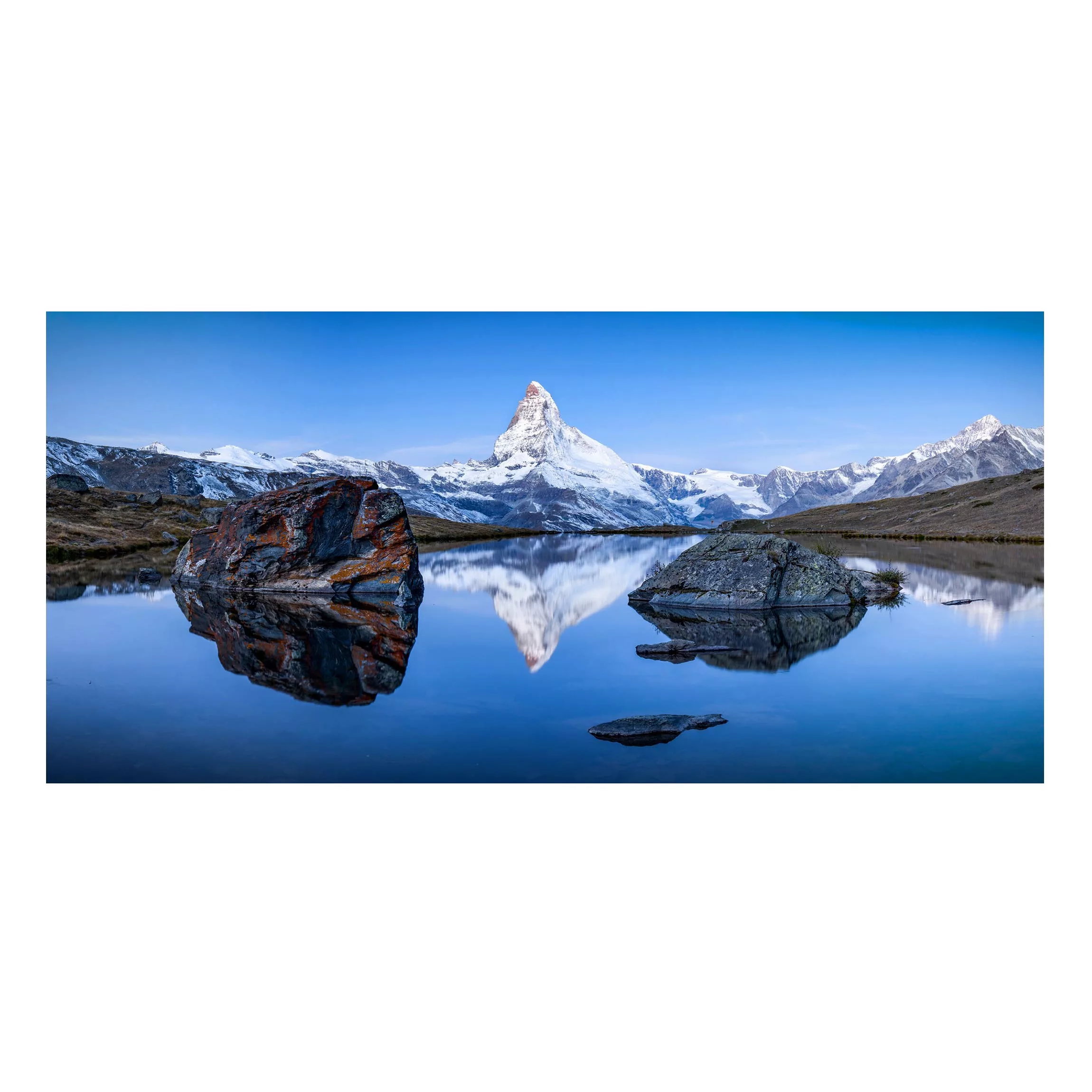 Magnettafel Stellisee vor dem Matterhorn günstig online kaufen