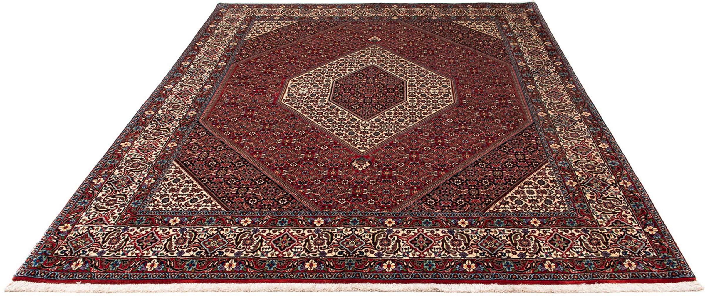 morgenland Orientteppich »Perser - Bidjar - 251 x 203 cm - dunkelrot«, rech günstig online kaufen