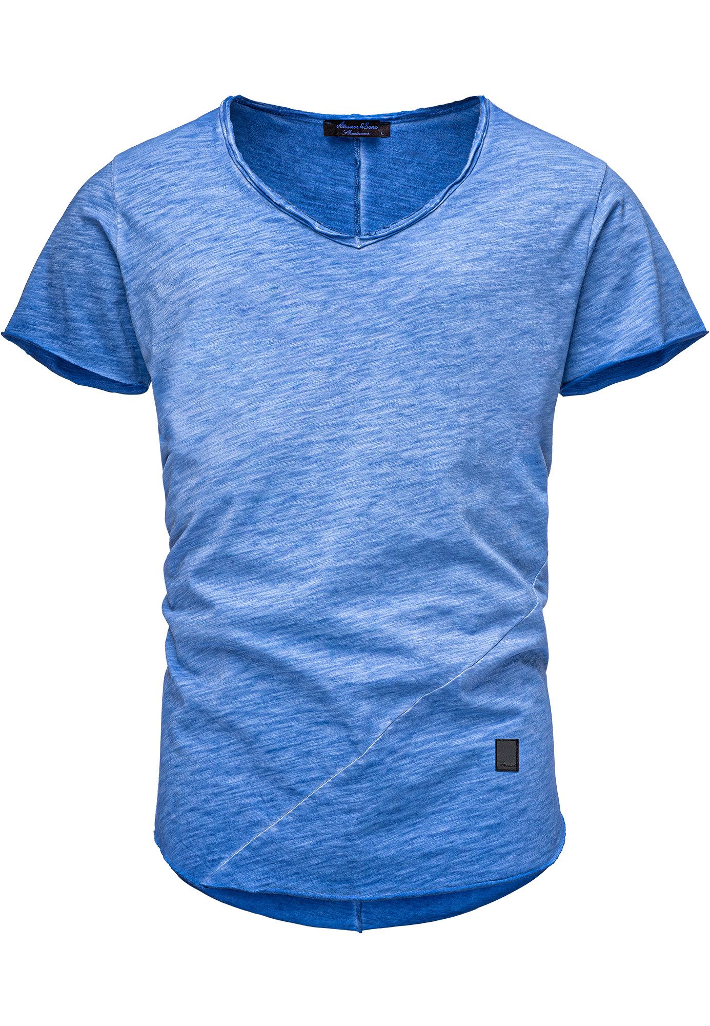 Amaci&Sons T-Shirt NYC Basic Oversize T-Shirt günstig online kaufen