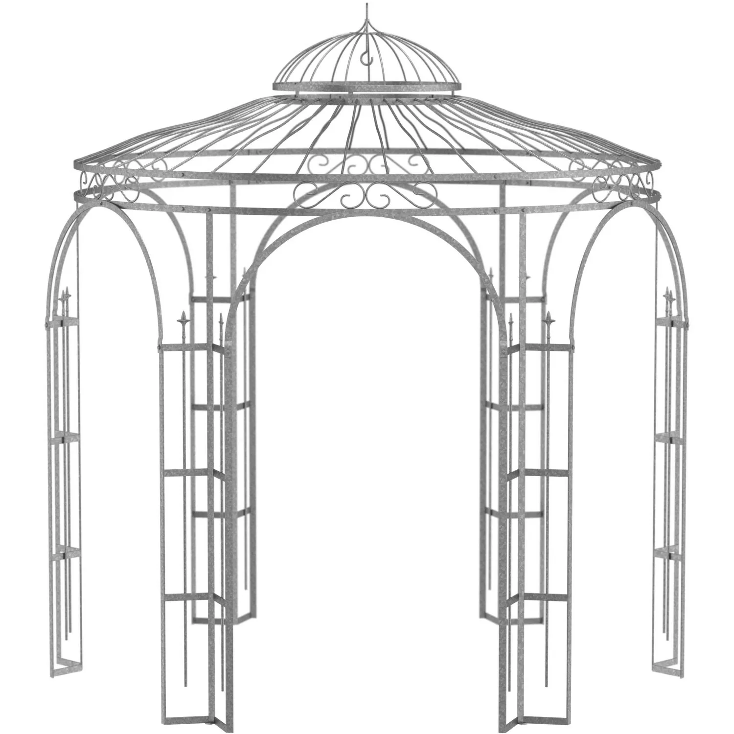 Eleo Pavillon Milano 300 cm x Ø 290 cm Feuerverzinkt günstig online kaufen