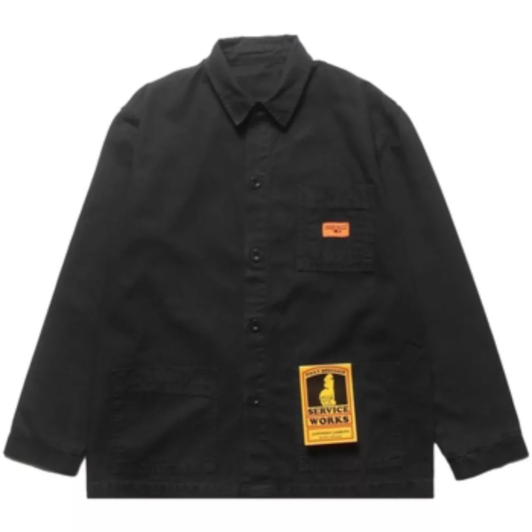 Service Works  Herrenmantel Classic Coverall Jacket - Black günstig online kaufen