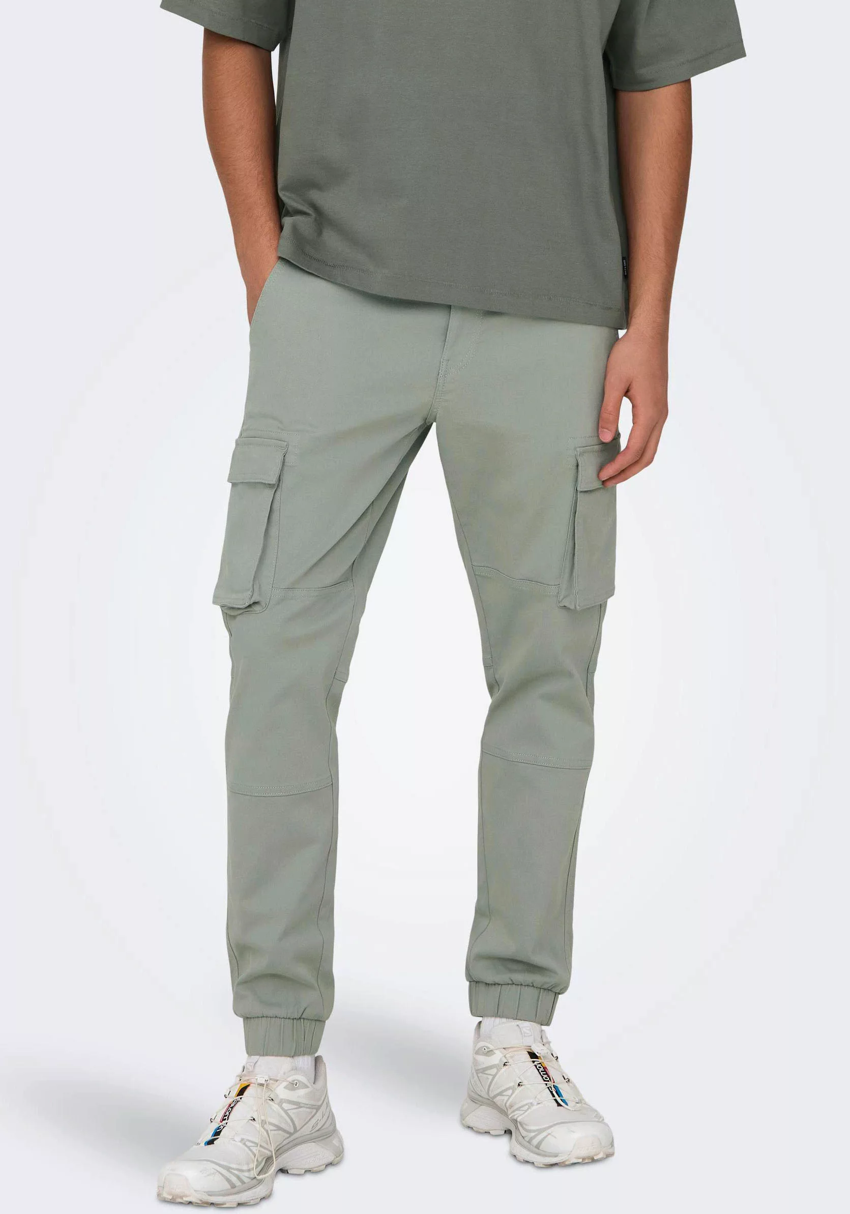 ONLY & SONS Cargohose "ONSCAM STAGE CARGO CUFF LIFE 6687 NOOS" günstig online kaufen