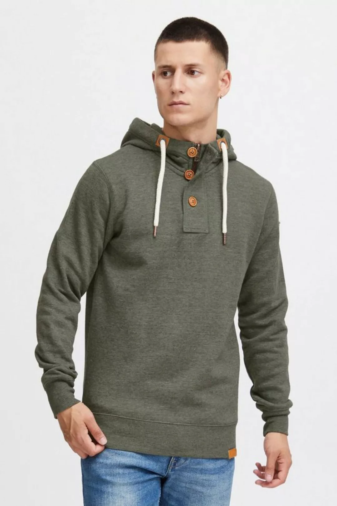 !Solid Hoodie SDTripStrip Kapuzensweatshirt mit Knopfleiste günstig online kaufen