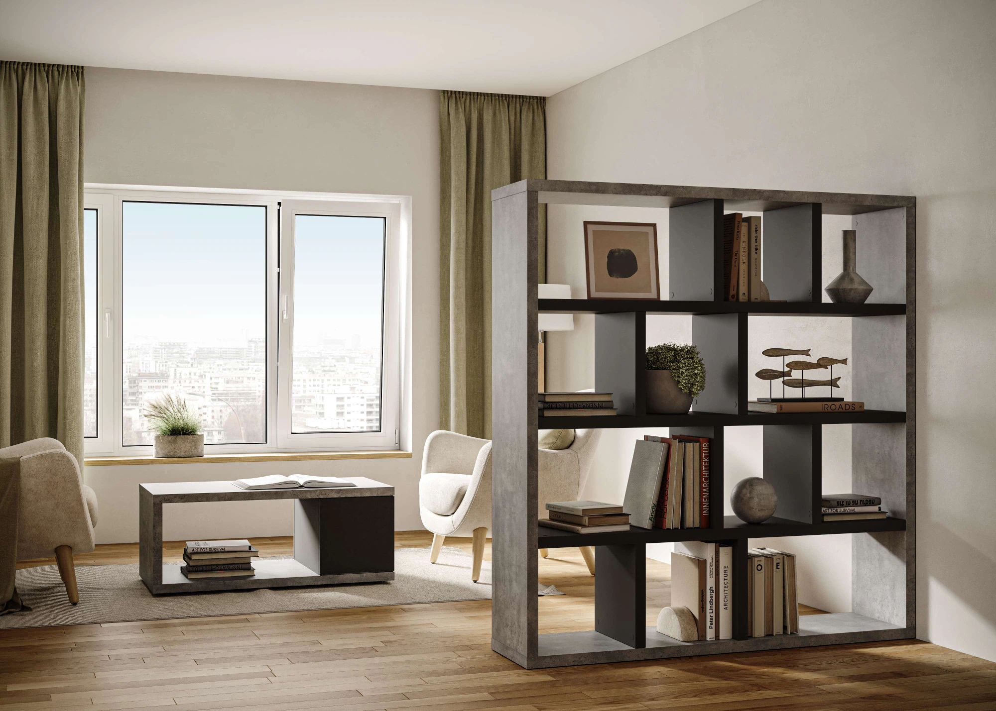 TemaHome Bücherregal "Berlin Regal 150 cm breit, Raumteiler, Mehrzweckregal günstig online kaufen