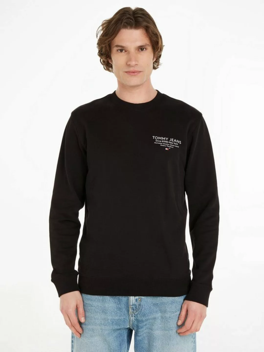 Tommy Jeans Sweatshirt TJM REG ESSENTIAL GRAPHIC CREW mit Tommy Jeans Aufdr günstig online kaufen