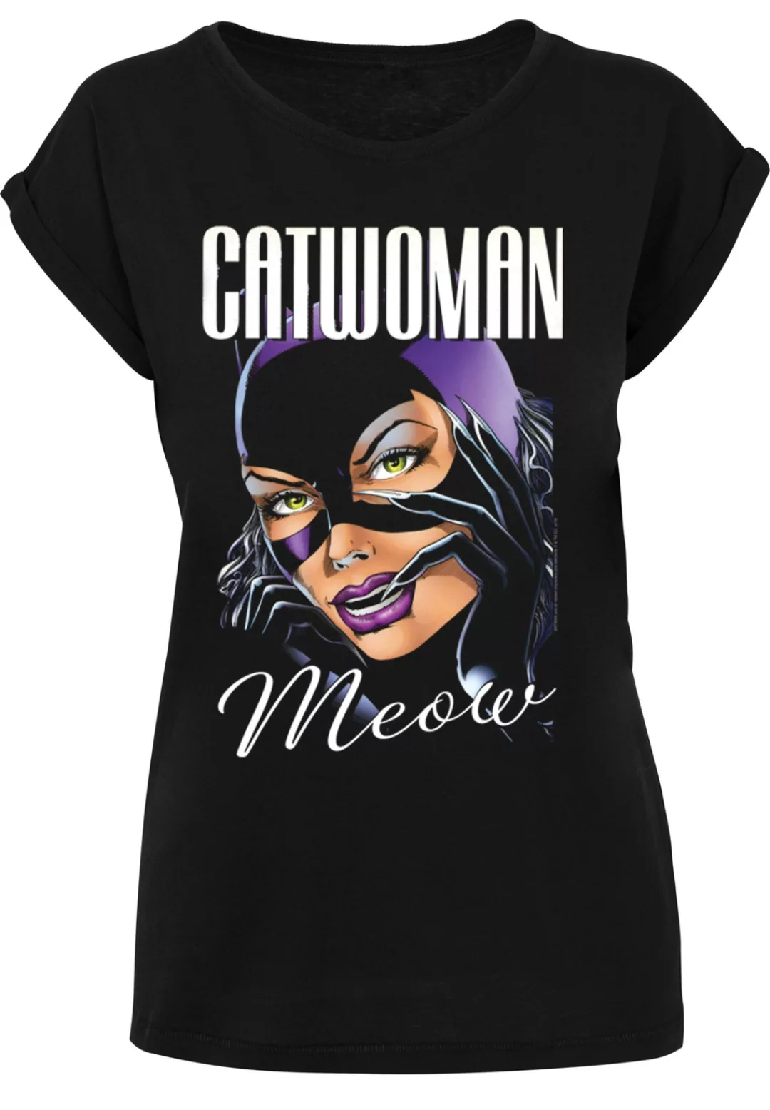 F4NT4STIC T-Shirt "DC Comis Superhelden Batman Catwoman Feline Fatale", Pri günstig online kaufen