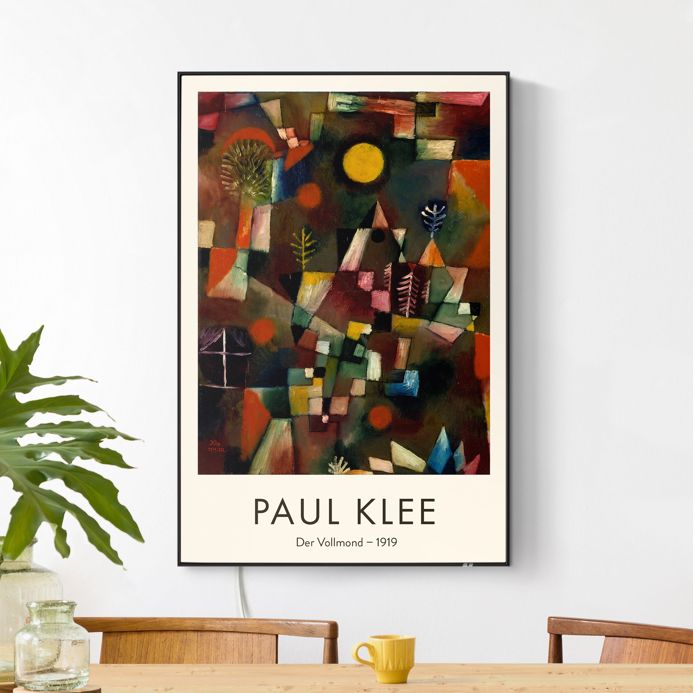 LED-Wechselbild Paul Klee - Der Vollmond - Museumsedition günstig online kaufen