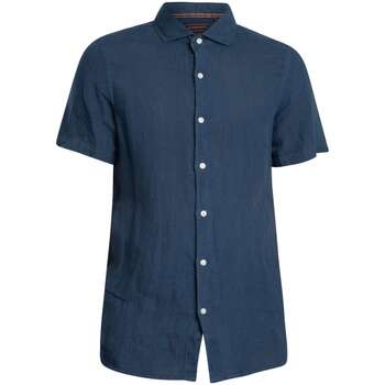 Superdry  Kurzarm Hemdbluse Kurzärmeliges Urlaubshemd aus Leinen günstig online kaufen
