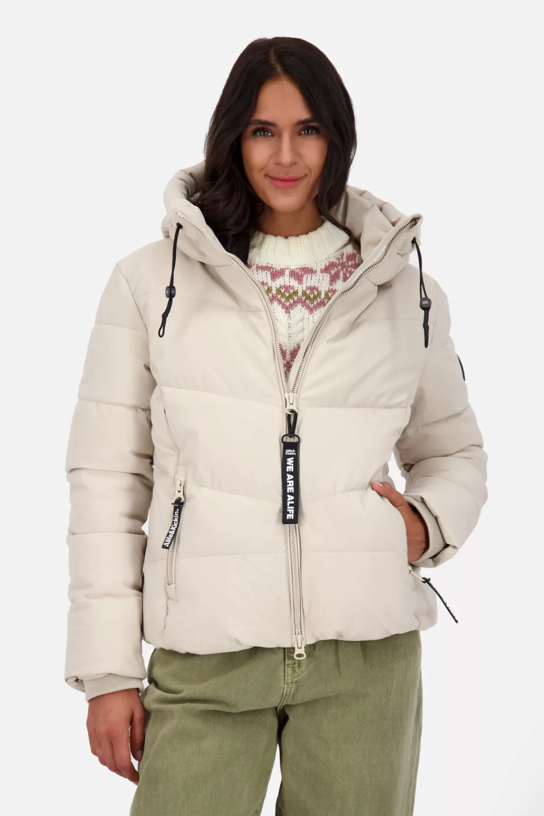 Alife & Kickin Winterjacke "Damen MicaelaAK A", Kurze warme Jacke mit gefüt günstig online kaufen