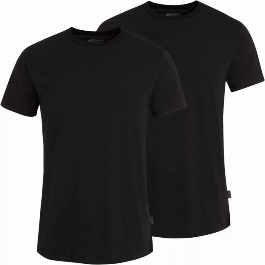 Jockey T-Shirt American T-Shirt (2er Pack) weicher Single-Jersey aus Baumwo günstig online kaufen