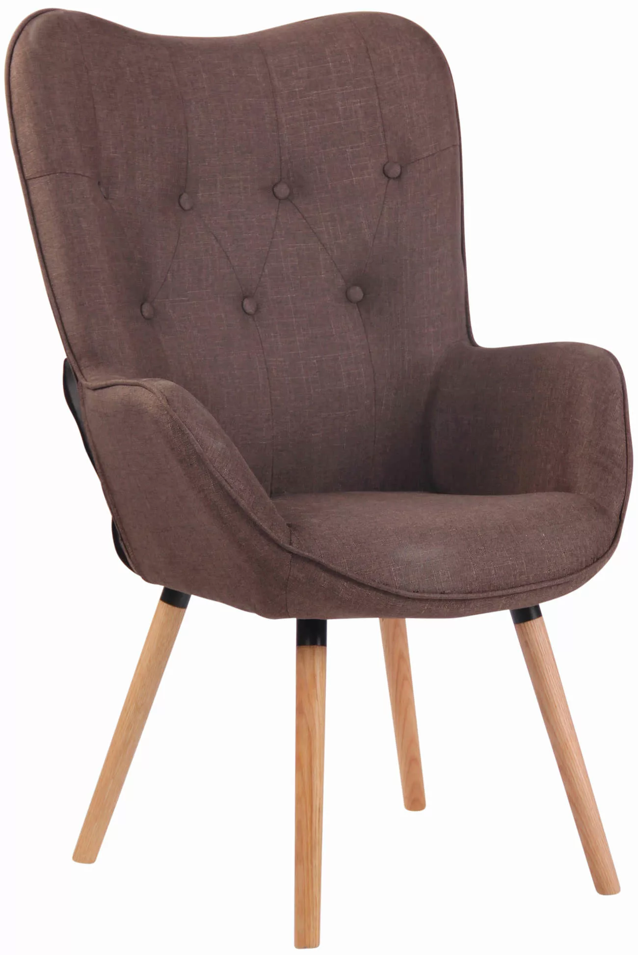 Lounger Ashford Stoff Natura Braun günstig online kaufen