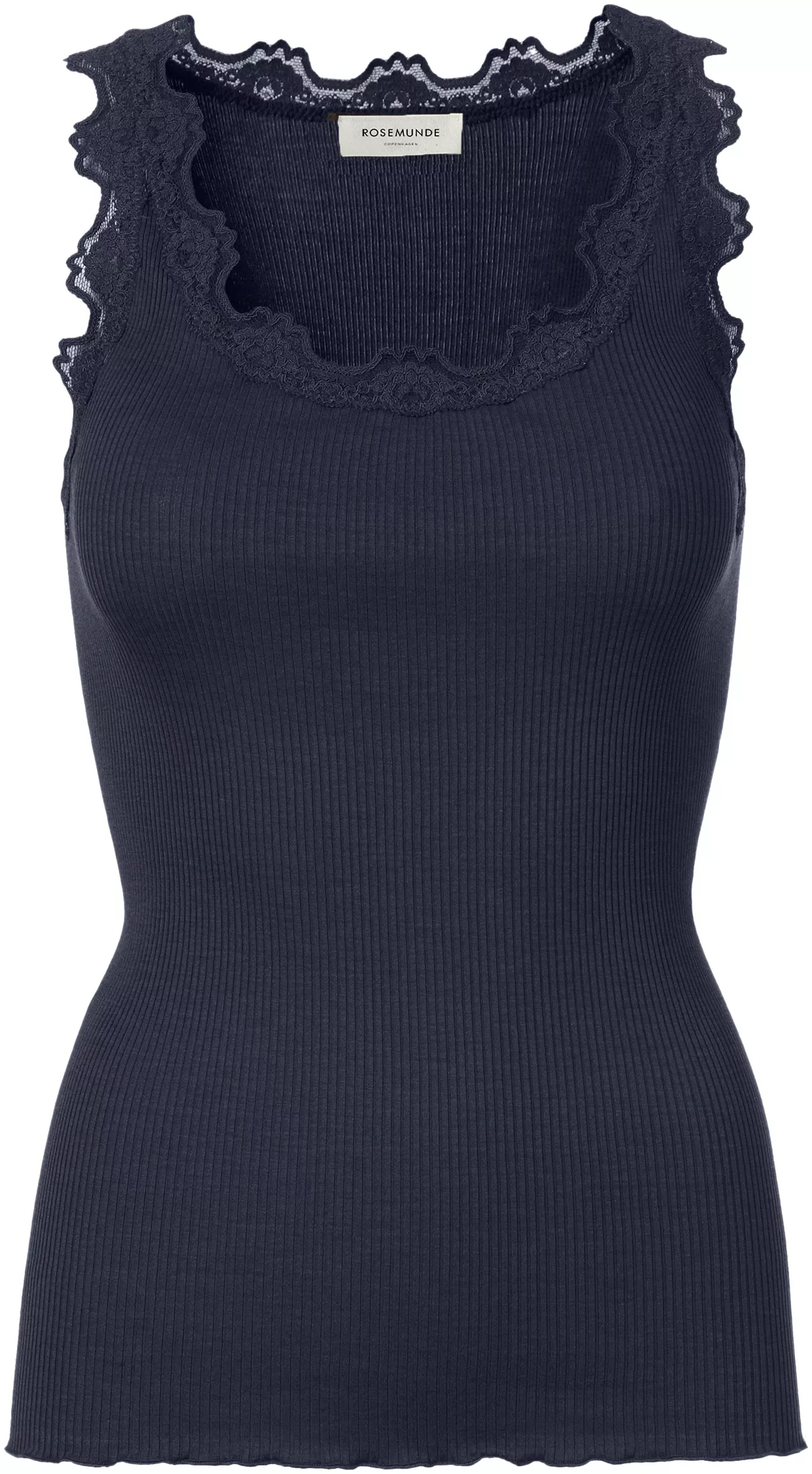 rosemunde Tanktop "Babette Silk Top", wunderschöner Vintage-Spitzenbesatz a günstig online kaufen