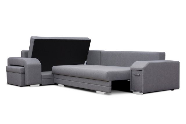 ALTDECOR Ecksofa ALVA, Couch mit Schlaffunktion, Wohnzimmer - Wohnlandschaf günstig online kaufen