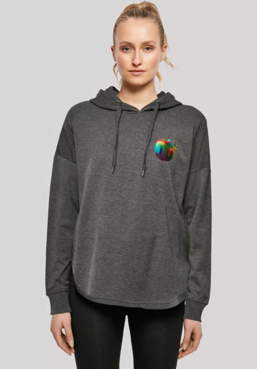 F4NT4STIC Kapuzenpullover "Colorfood Collection - Rainbow Apple", Print günstig online kaufen