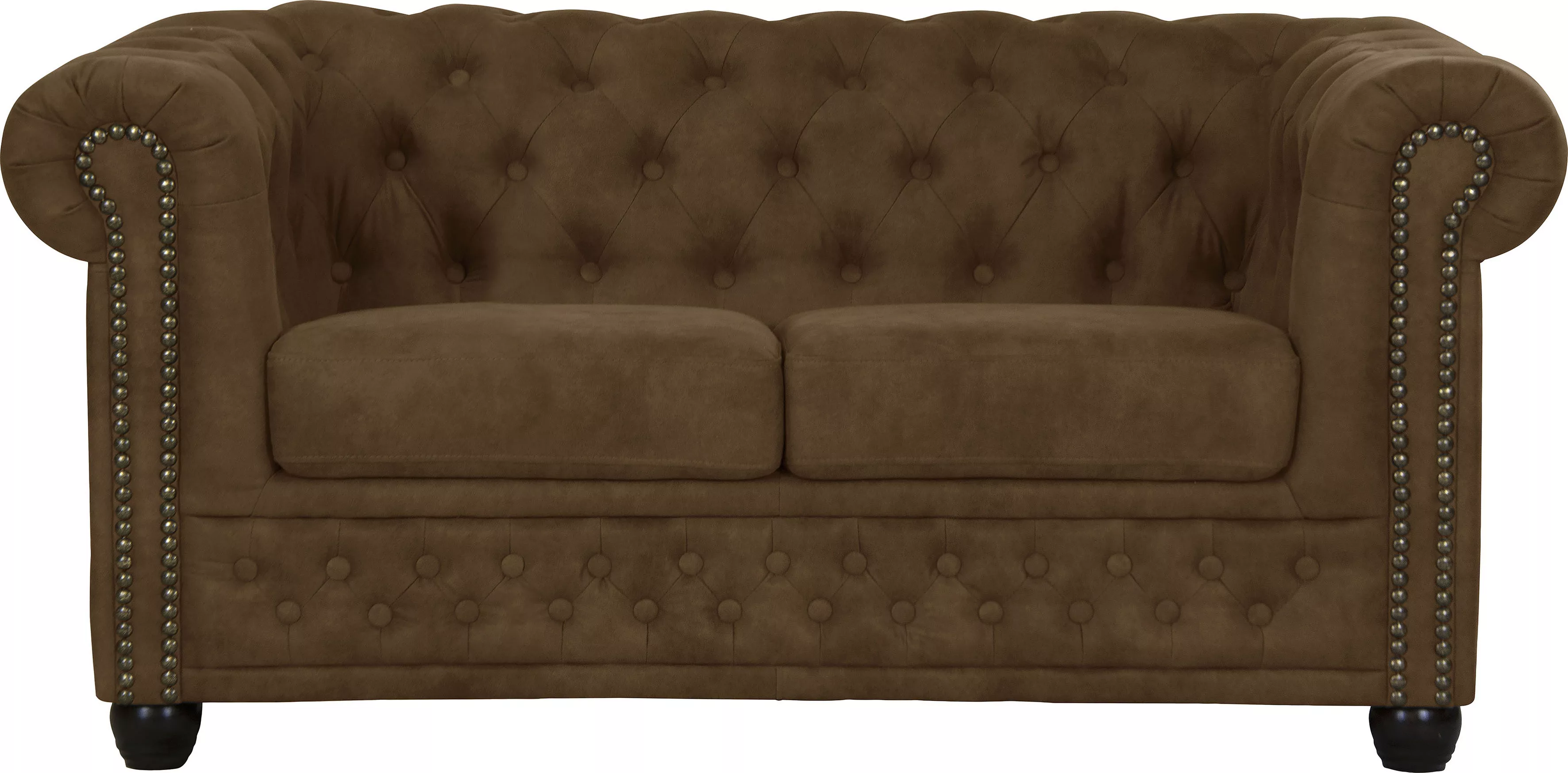 Home affaire Chesterfield-Sofa "Rysum", Chesterfield-Optik, in 2 Bezugsqual günstig online kaufen