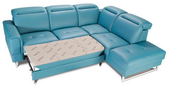 Xlmoebel Ecksofa Neue Leder-Couch in L-Form vom Designer - stilvolle Wohnla günstig online kaufen