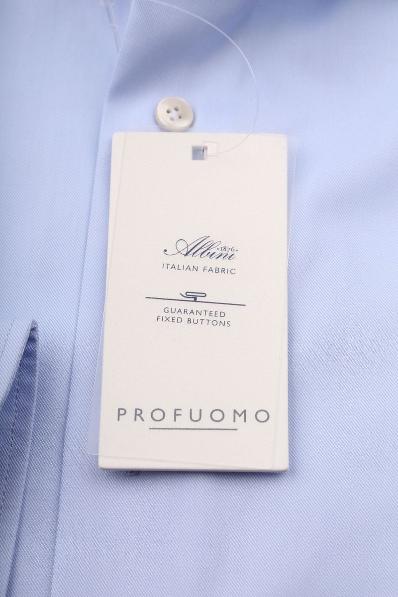 Profuomo Hadleighs Royal Twill Hemd No6 Blau - Größe 41 günstig online kaufen