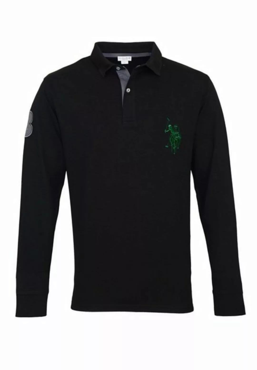 U.S. Polo Assn Poloshirt Shirt Langarm Poloshirt günstig online kaufen