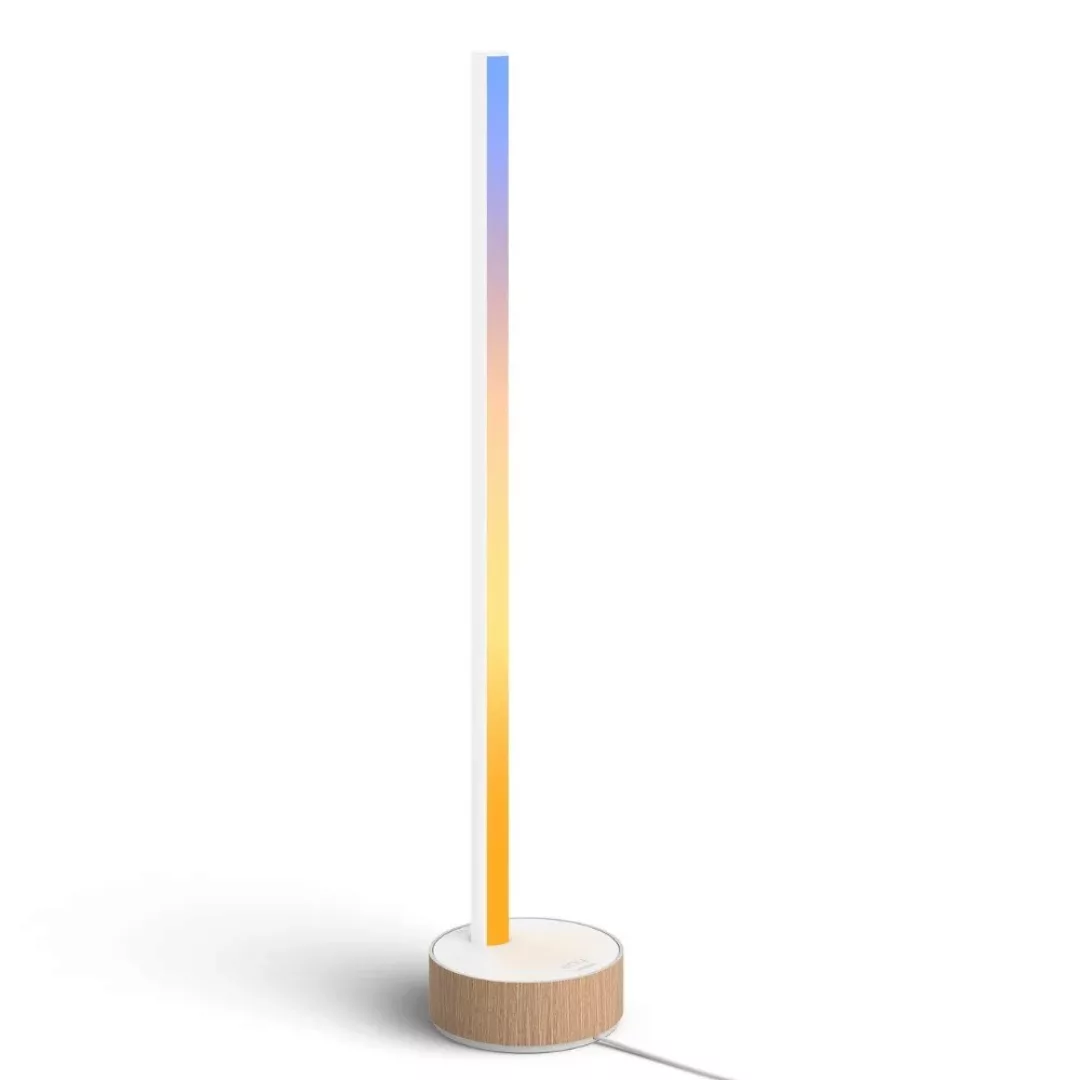 Philips Hue Gradient Signe Oak LED-Tischleuchte günstig online kaufen