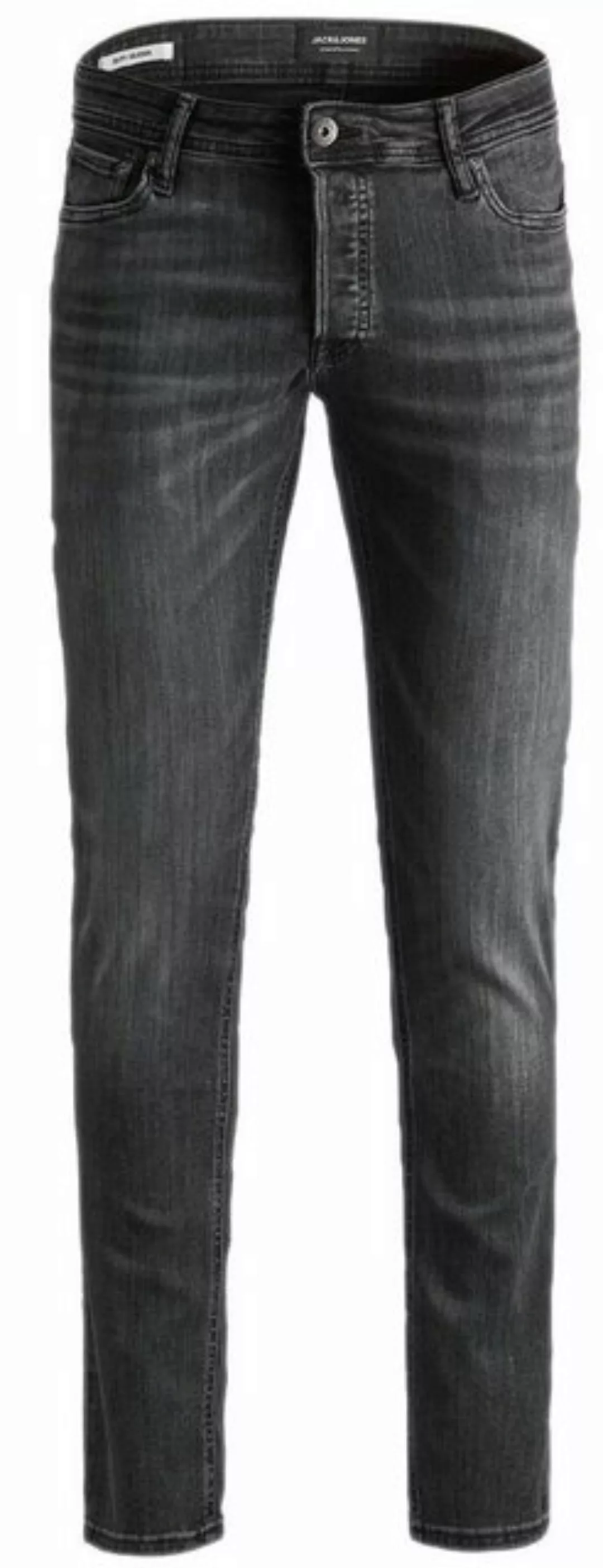 Jack & Jones Herren Jeans JJIGLENN JJORIGINAL AM 817 - Slim Fit - Schwarz - günstig online kaufen