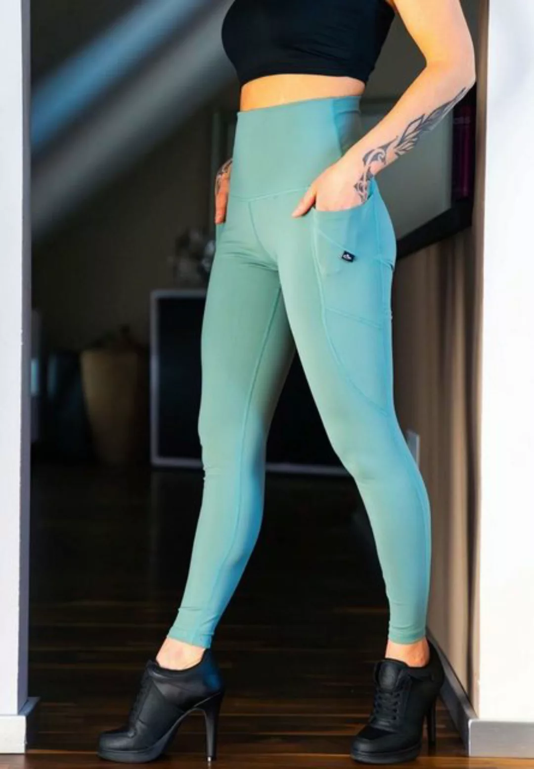 Missy Rockz Leggings EIP SMART Legging'z No. 3 just green günstig online kaufen