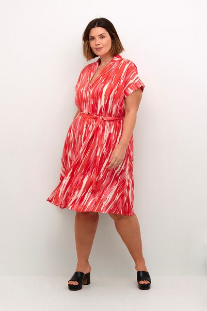 KAFFE Curve Jerseykleid Kleid KCadriana Große Größen günstig online kaufen