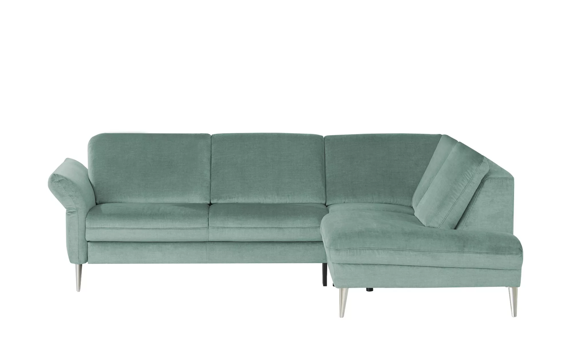 meinSofa Ecksofa  Helen ¦ grün ¦ Maße (cm): B: 249 H: 83 T: 185 Polstermöbe günstig online kaufen