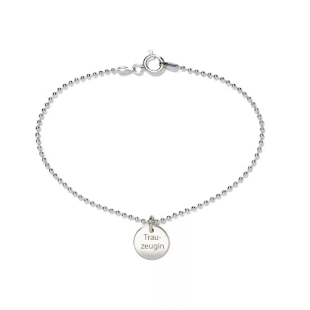 Beka&Bell Armband »925 Sterling Silber Glänzend 19cm Trauzeugin« günstig online kaufen